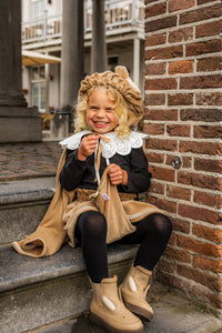 Luxe Pietenpak Set - Beige met Strik