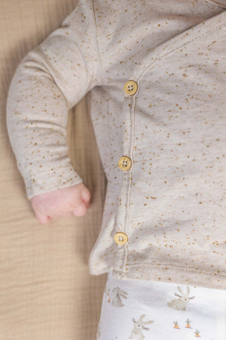 Wickel-Cardigan Nappy Sand