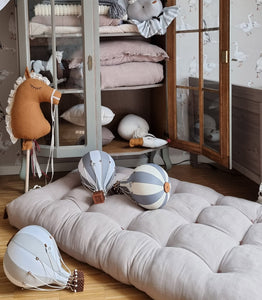 Leinen Spielmatratze Taupe