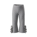 Your Wishes - Check Flared Legging