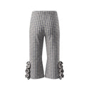 Your Wishes - Check Flared Legging
