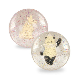 Stuiterballen Bunny/Panda - Set van 2