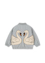 Juno Bomber Jacket - Sleet Swans