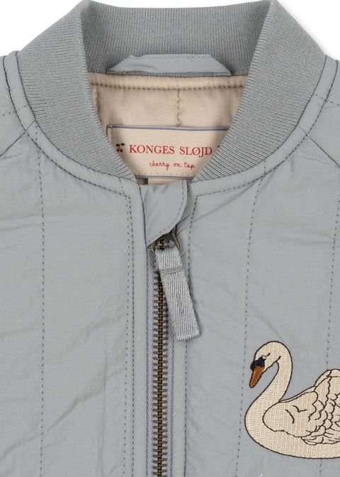 Juno Bomber Jacket - Sleet Swans