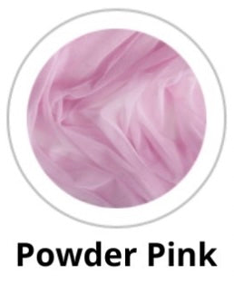 Baldachin aus Tüll mit Pompons