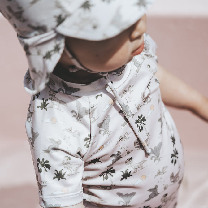 UV-Schwimm-T-Shirt Sami Dino