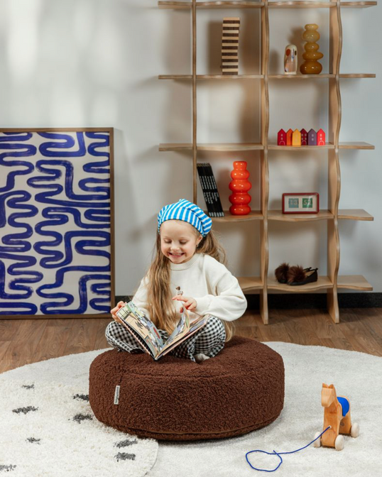 Ottoman Warm Hazel - WigiWama