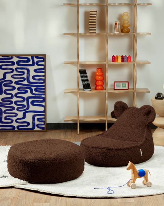 Ottoman Warm Hazel - WigiWama