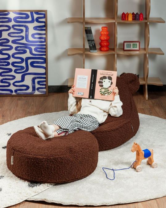 Ottoman Warm Hazel - WigiWama