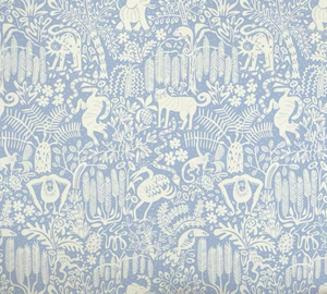 Tropical Jungle Behang Blauw - Happy Wall