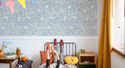 Tropical Jungle Behang Blauw - Happy Wall