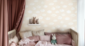 Krijt Wolkjes Behang Beige - Happy Wall
