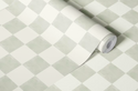 Checker Behang Mint Groen - Happy Wall