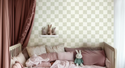 Checker Behang Mint Groen - Happy Wall