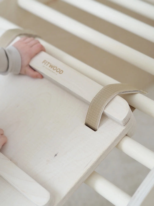 Holzrutsche TUOHI Weiß - Fitwood