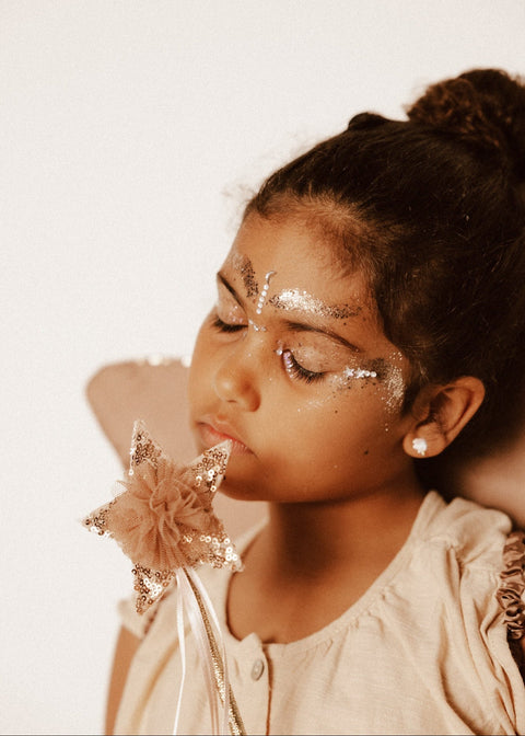 Das Glitzer-Schmetterlingskostüm