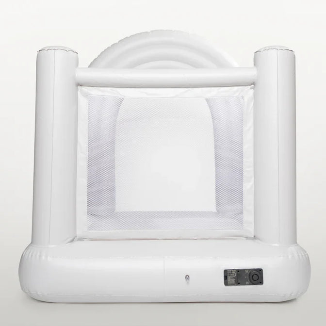 Regenbogen-Hüpfburg Grau