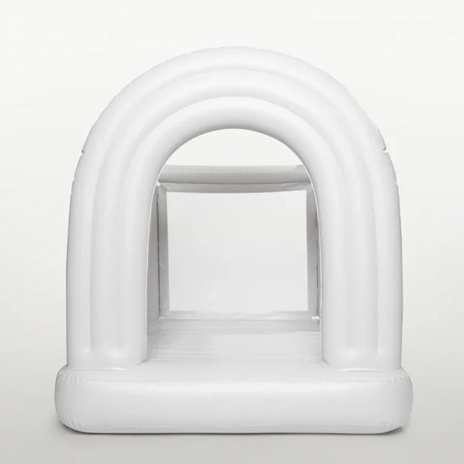 Regenbogen-Hüpfburg Grau