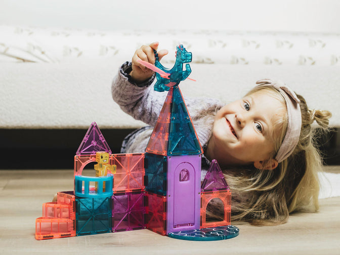 Castle DLX 48 stuks - MagnaTiles