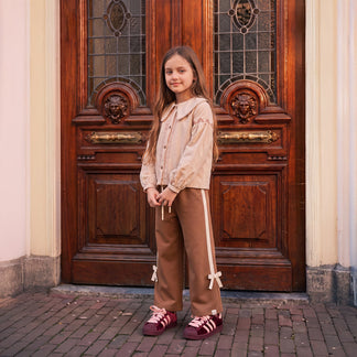 Your Wishes - Twill Woven Collar Blouse