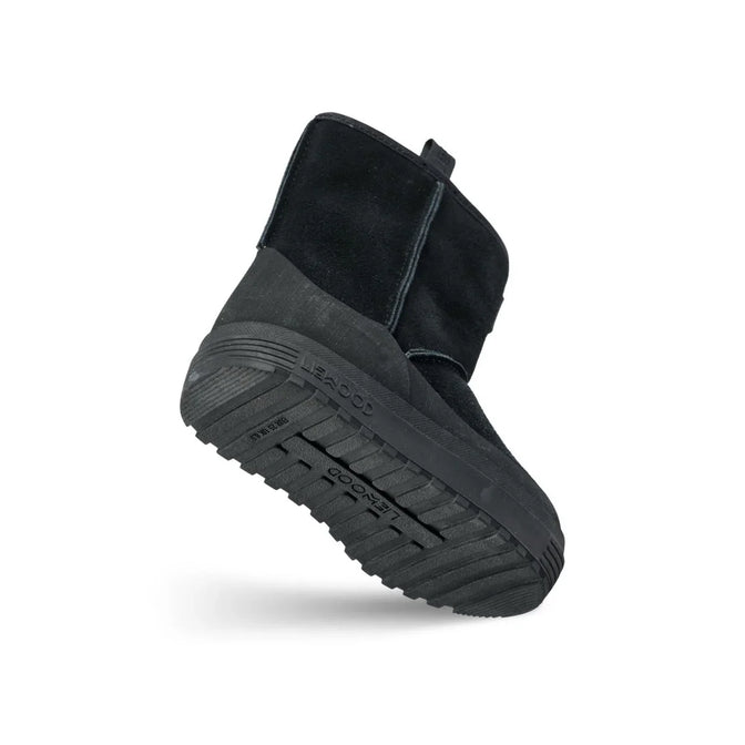 Mattie Wildlederstiefel Schwarz 