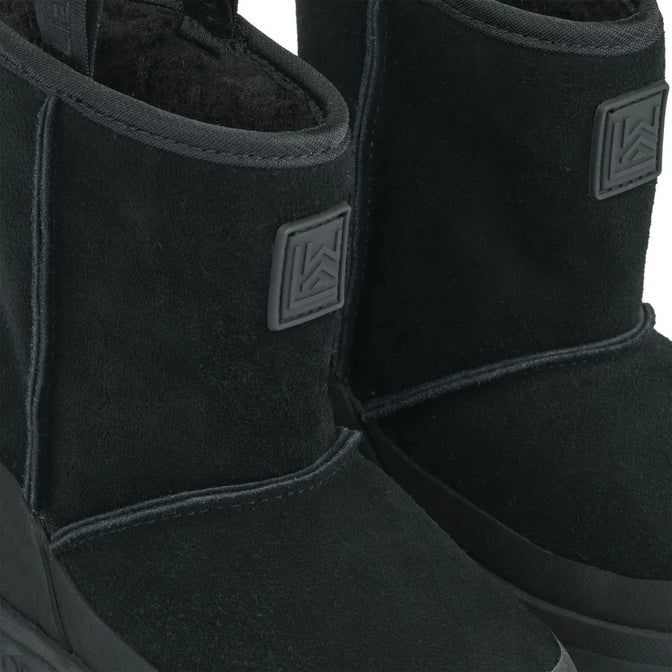 Mattie Wildlederstiefel Schwarz 