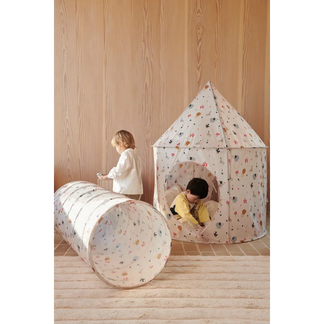 Emmanuel Pop-Up Tunnel - Peach / Sea Shell
