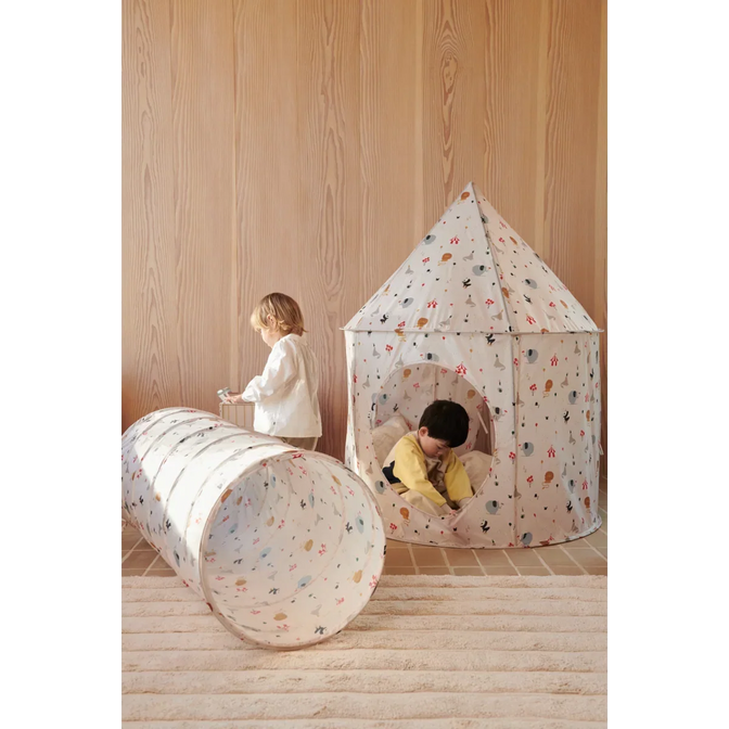 Emmanuel Pop-Up Tunnel - Peach / Sea Shell