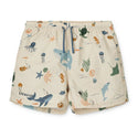 Aiden Bedruckte Boardshorts Meerestier / Sandy