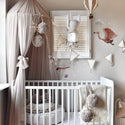 Stofsamples Bedhemel - Tule