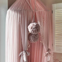 Stofsamples Bedhemel - Tule