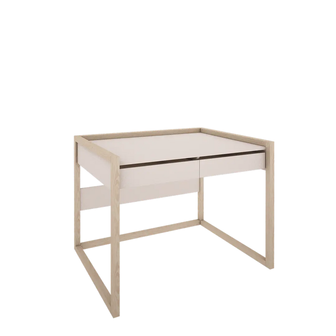 Basic Bureau met lades - Wit