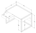 Basic Bureau met lades - Cashmere