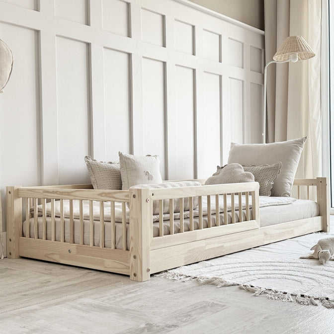 Standardbett Senna niedrig - 80x160cm / 90x190cm