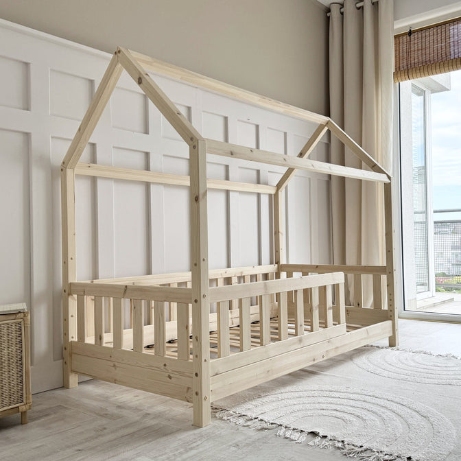 Betthaus Benno Naturholz - 90x200cm