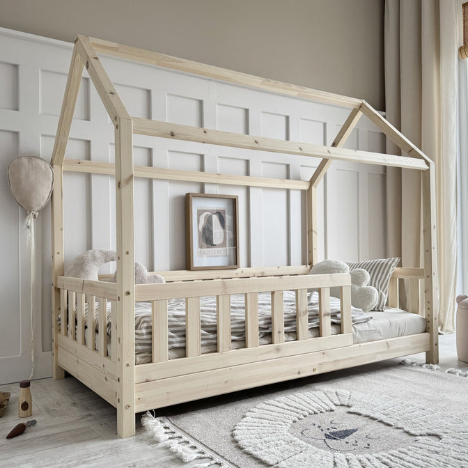 Betthaus Benno Naturholz - 90x200cm