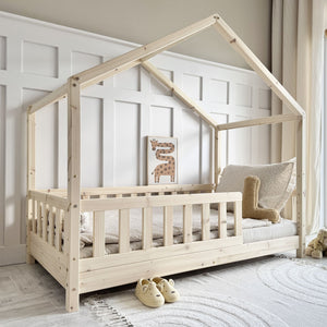 Betthaus Lia Naturholz - 90x190cm / 90x200cm / 140x200cm