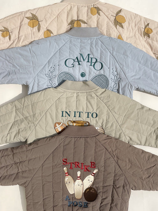 Juno Bomber Jacket - Sleet