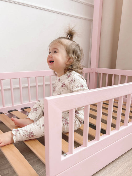 Betthaus Suze Rosa - 90x190cm