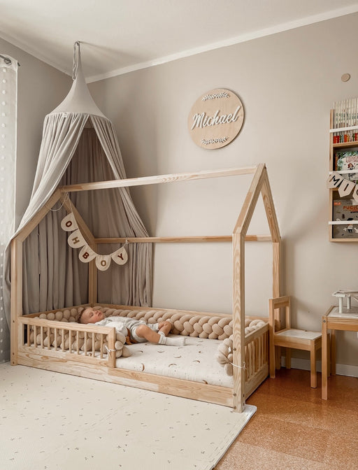 Geflochtenes Bettnestchen Vierspurig - Lulumi 