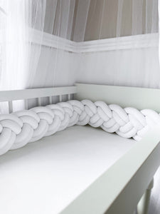 Geflochtene Bettumrandung schmal, doppelspurig - Lulumi 