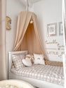 Stofsample Bedhemel - Mousseline