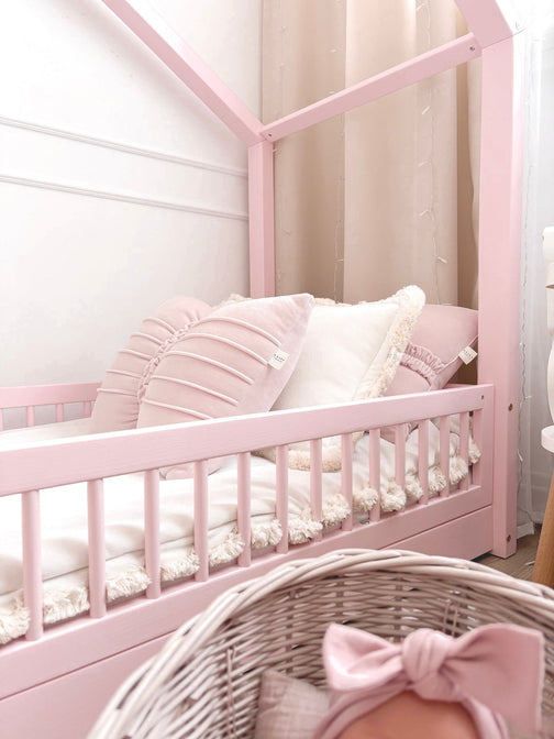 Betthaus Suze Rosa - 90x190cm