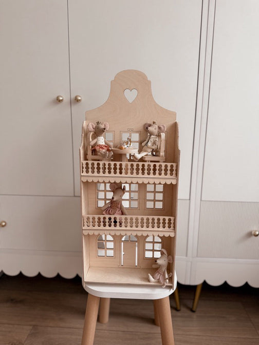 Wandpuppenhaus Schönes Herz