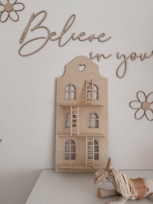 Wandpuppenhaus Lovely Heart