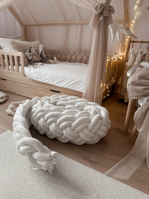 Verschiedene geflochtene Bettumrandungen ab Lager lieferbar - Lulumi