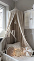 Stofsample Bedhemel - Mousseline