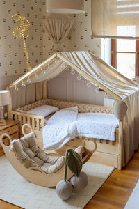 Bedhemel doek mousseline voor een bedhuisje - uit voorraad leverbaar