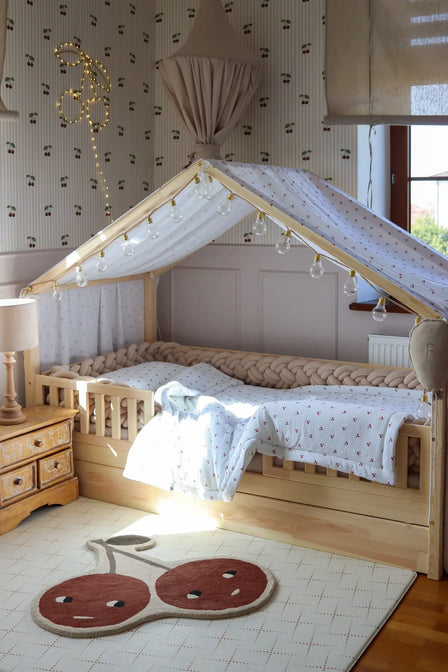 Bedhemel doek mousseline voor een bedhuisje - uit voorraad leverbaar