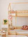 Betthaus Bodi Etagenbett Natur - 90x190cm